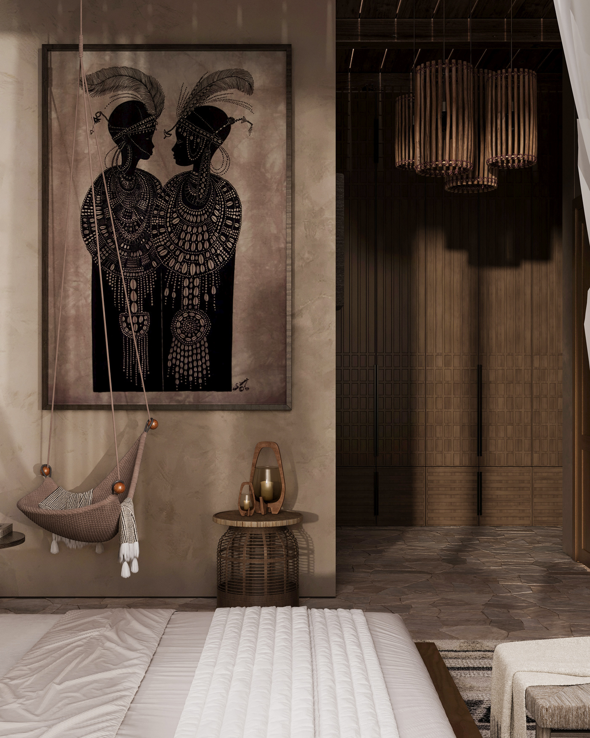 非洲主卧设计项目丨乌干达丨Marwan Shaban-7