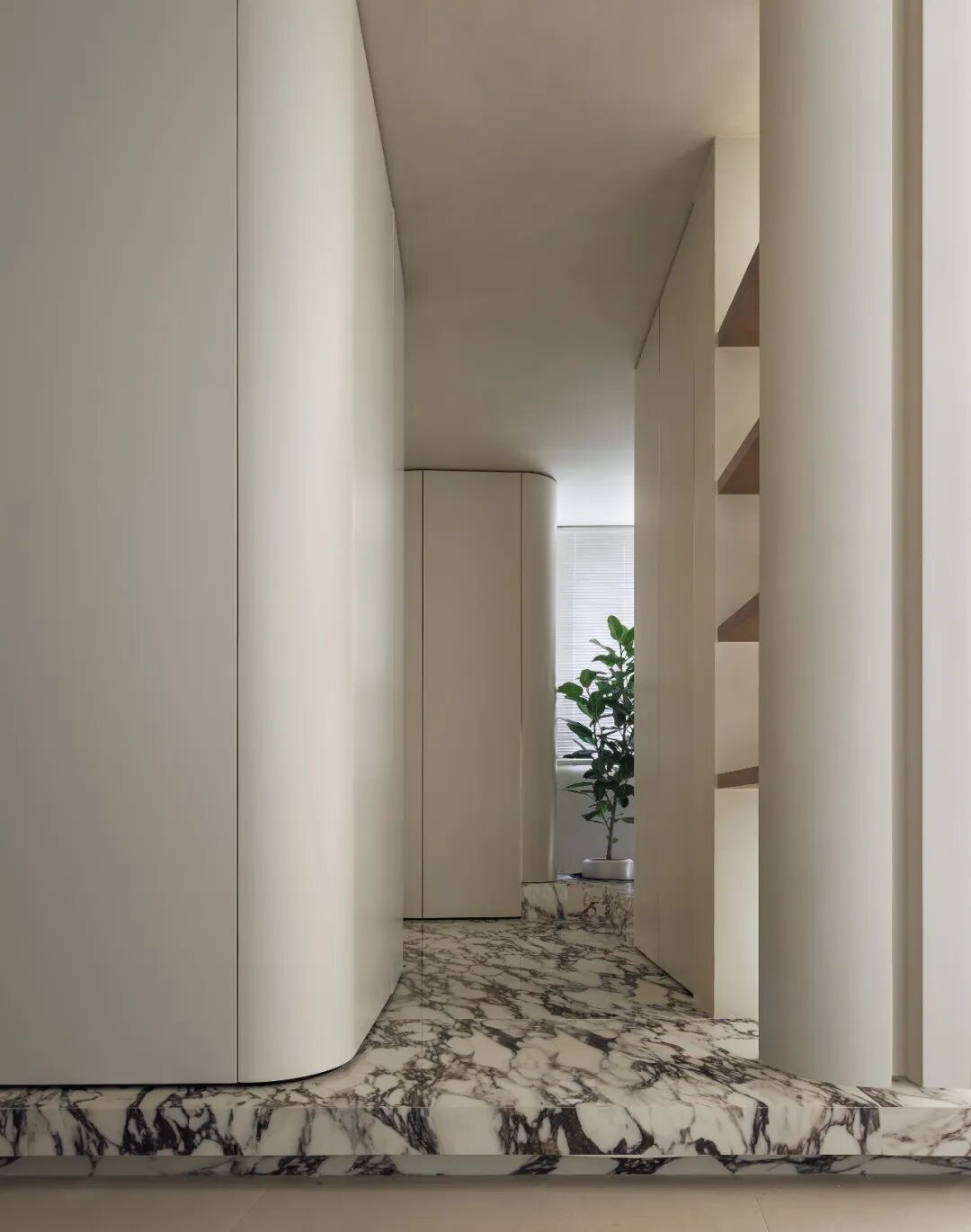 简狄设计｜用弧线重塑异形空间，还多出一个家庭展览馆-35