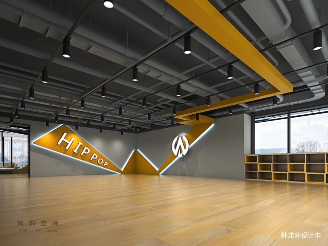 {简饰空间}后现代街舞教室一号店-21