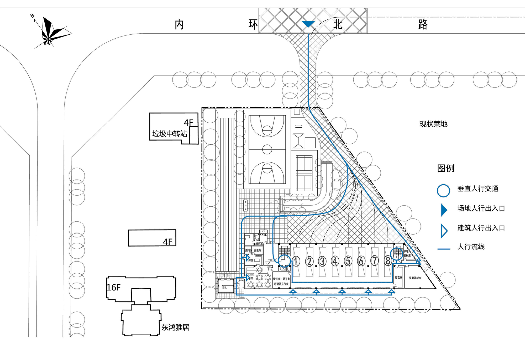 深圳龙东消防站 / 深大建筑设计院“钟中+钟波涛”工作室-12