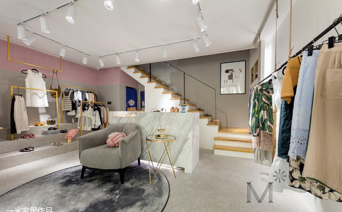 服装店丨【一米家居】 ◣Vanilla◥ 60㎡-3
