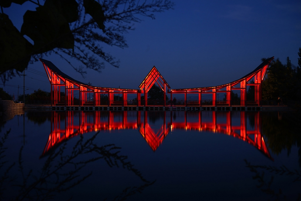 山头村凤凰山山门与舞台设计,淄博 / 房木生景观+中国乡建院城乡共生总工工作室-68