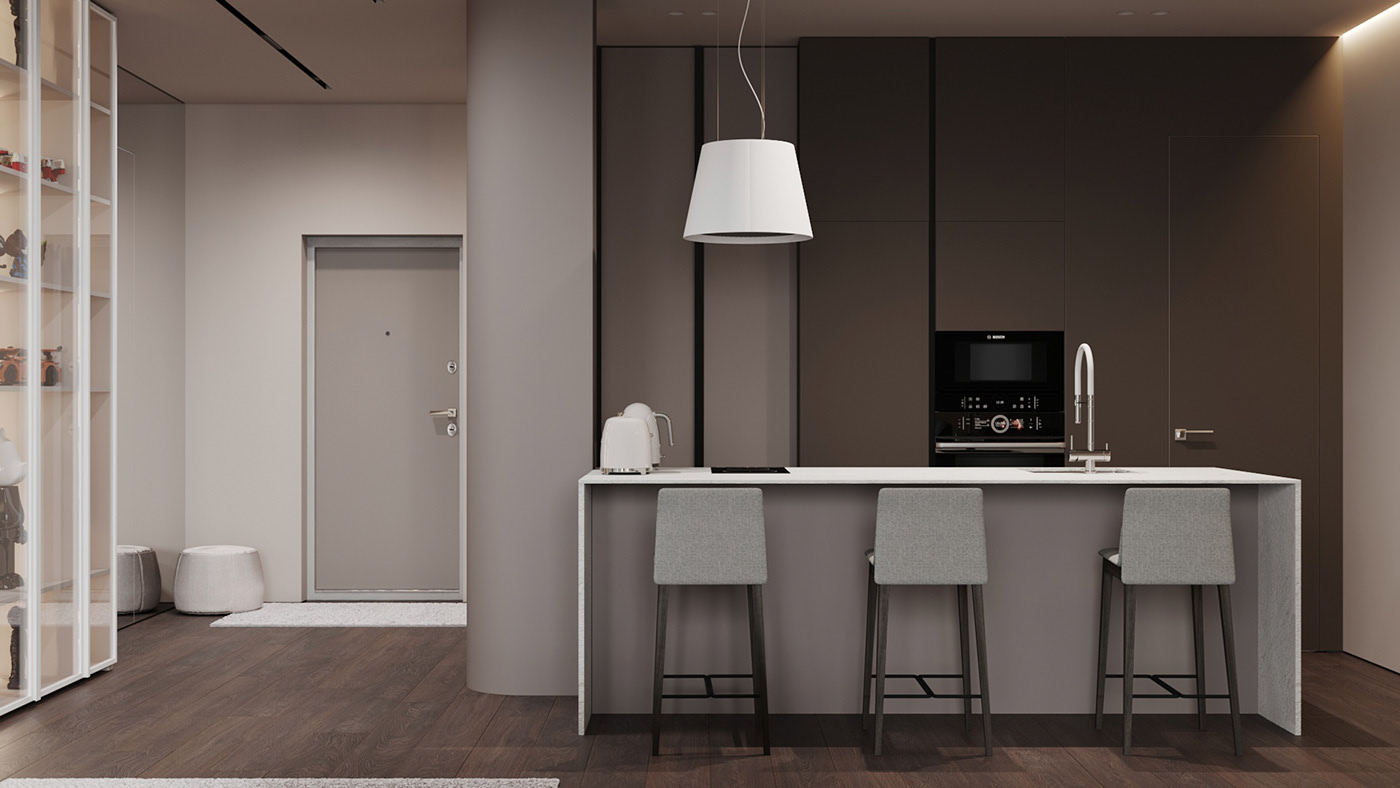 中性色系公寓设计-8