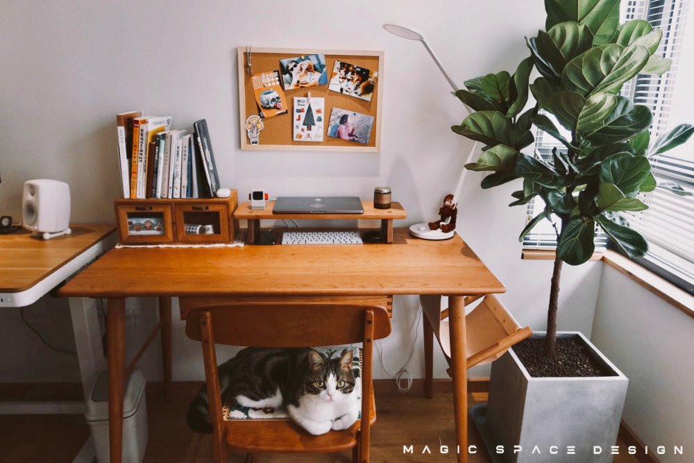 自然主义北宸紫郡 · 80㎡温馨喵星人工作室-44