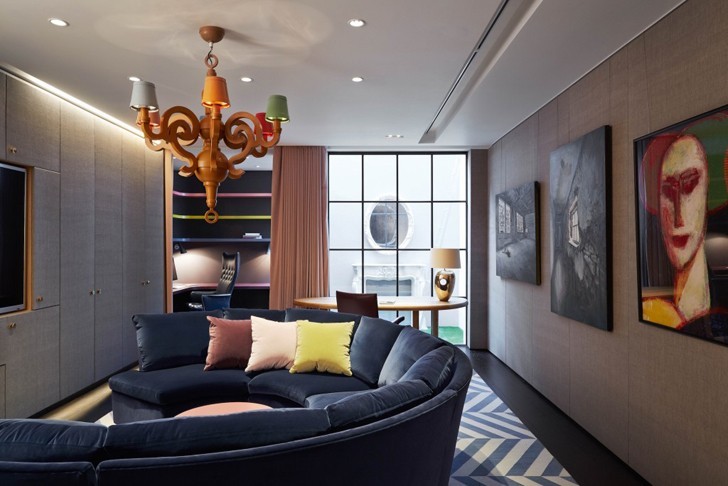 伦敦诺丁山时尚联排别墅设计-13