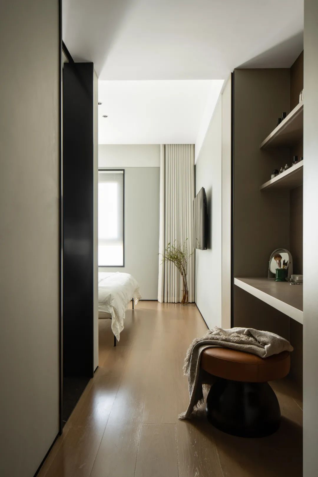 黑白空间碰撞 · 温州私宅·白麓城的理性与诗意丨中国温州丨温州未加软装设计,温州大墨空间设计-54