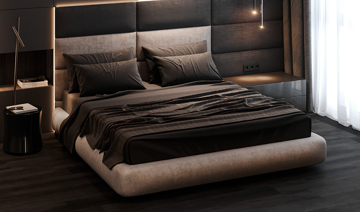 120平，现代简约 乌克兰公寓设计-19