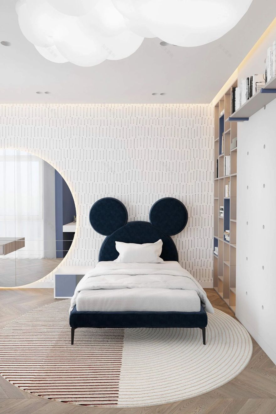 简约舒适的 149m²三层住宅设计丨Dinara Yousupova-33