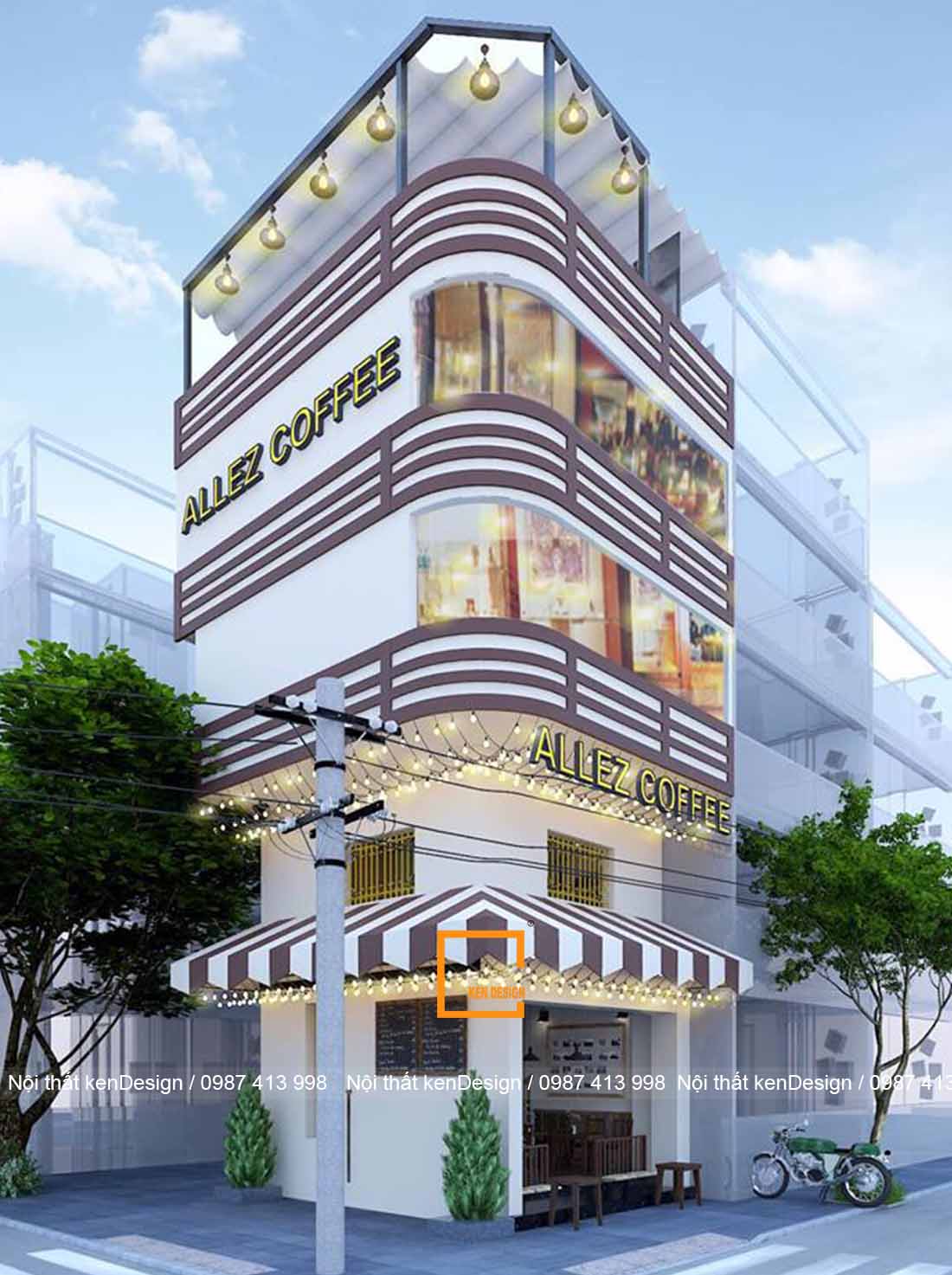 Allez Coffee咖啡馆设计丨Kendesign-23