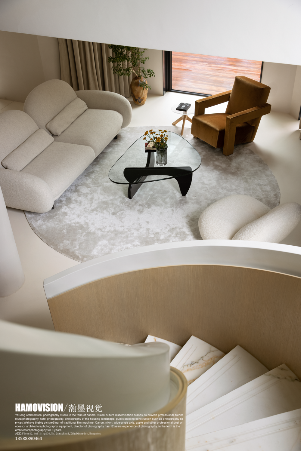 上海独栋别墅·叶淼 · 时尚博主的艺术奶油之家丨中国上海丨原壹空间设计-8