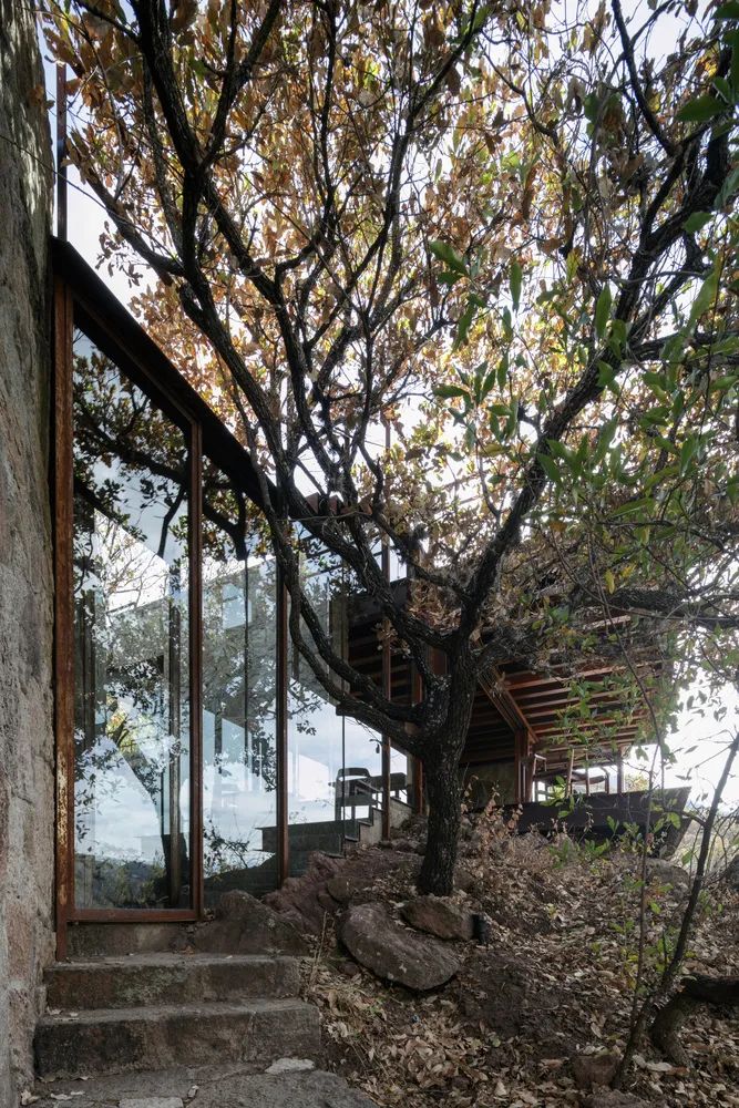 山间度假民宿 | 钢构++ 砖混结构，与自然共生-35