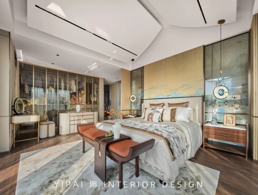 万达·内江汉安印合院样板间软装丨中国内江丨深圳市伊派室内设计有限公司-62