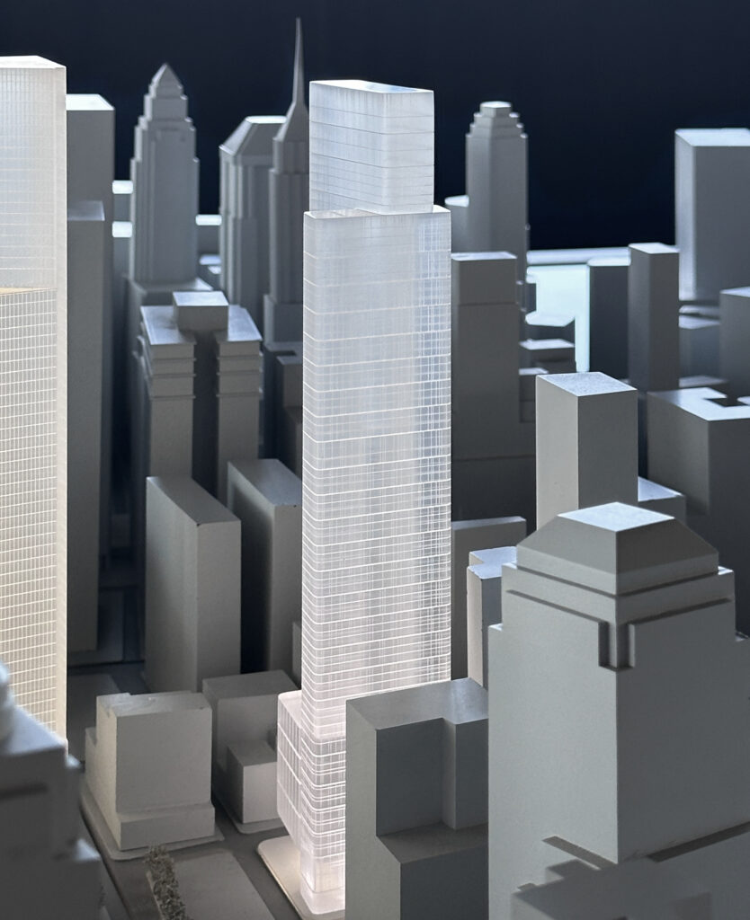 Silverstein Properties Unveils Scale Models of 2 and 5 World Trade Center Skyscrapers in Financial District, Manhattan - New York YIMBY-18