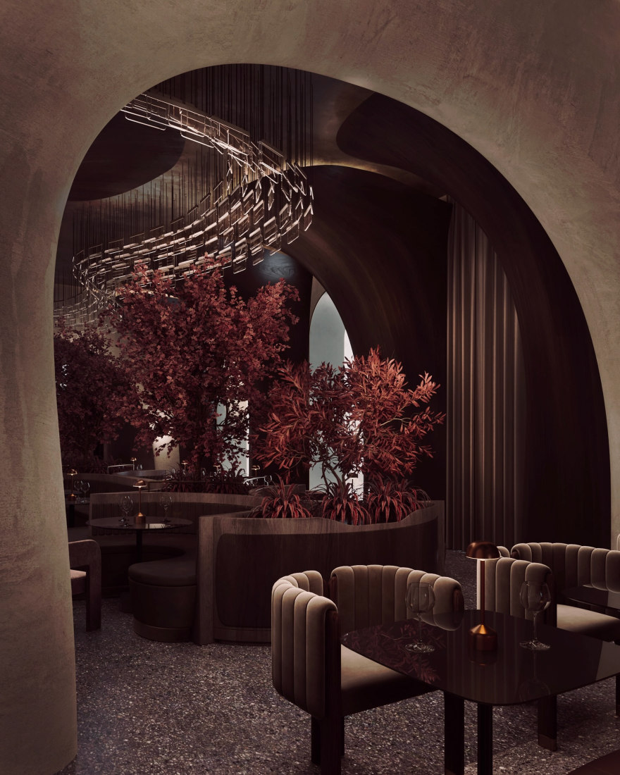 米兰多莫寿司店丨室内设计师Ashley Gadeova,Naos建筑公司-34