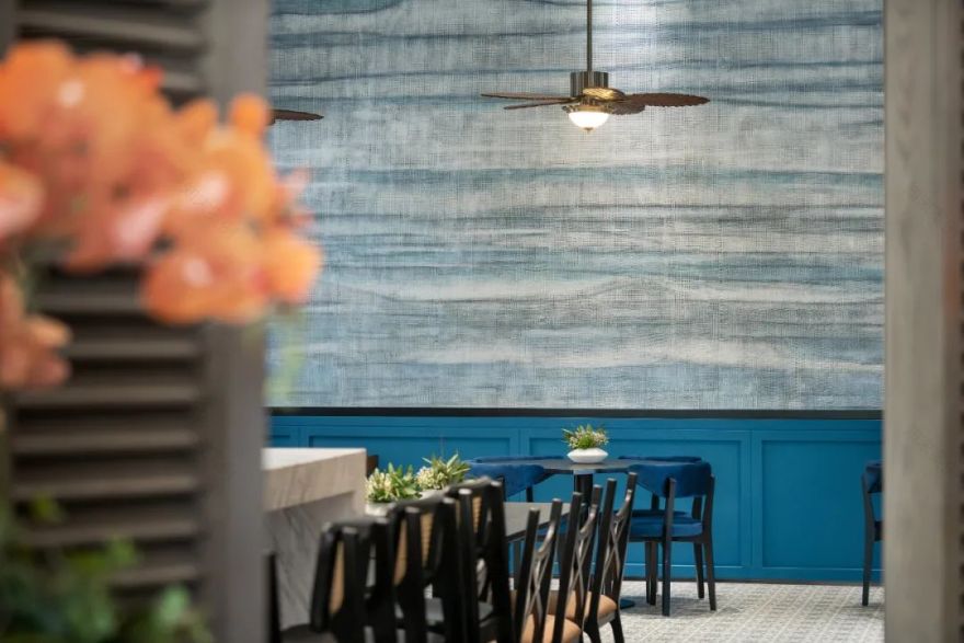 昆明麓湖国际社区餐厅&昆明天籁郡傲翠样板间丨中国昆明丨如聿空间设计-7