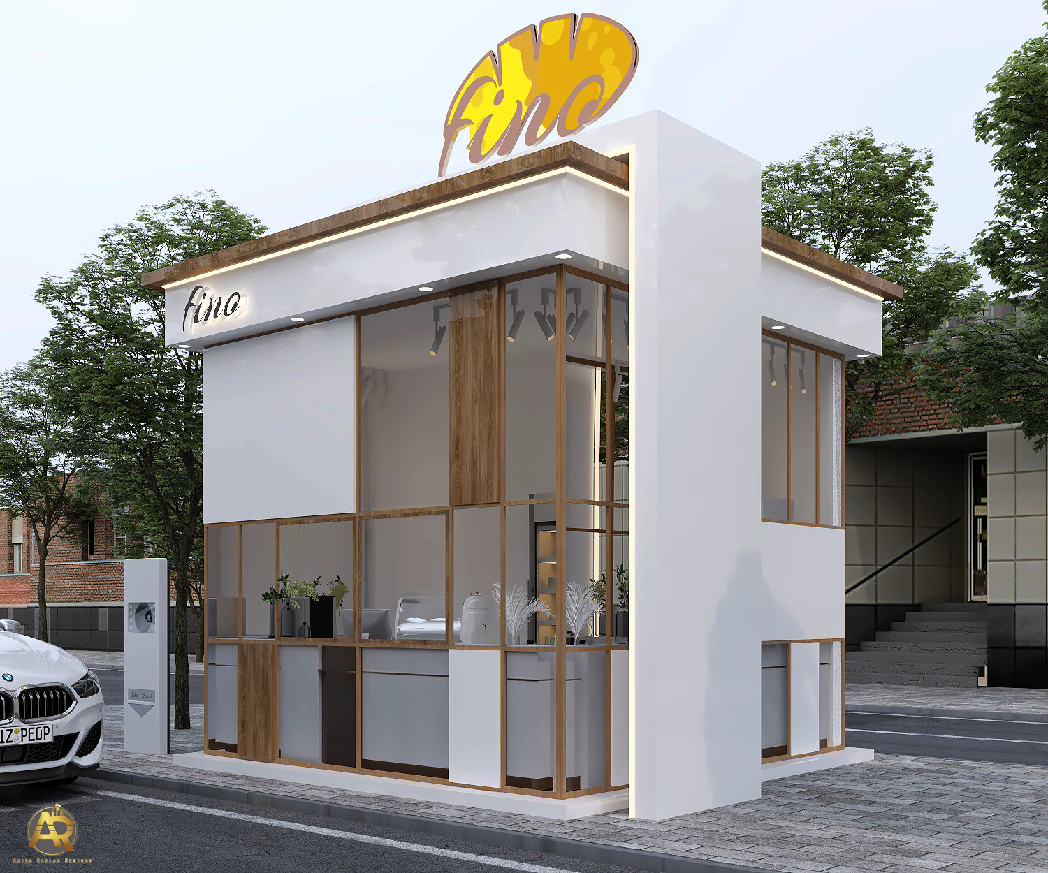 菲诺得来速咖啡店丨Amira Raslan-7