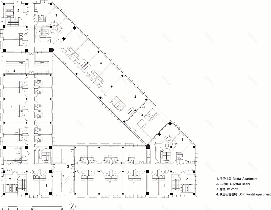 青核INNNG国际人才社区丨中国北京丨朱小地工作室,北京市建筑设计研究院股份有限公司-100