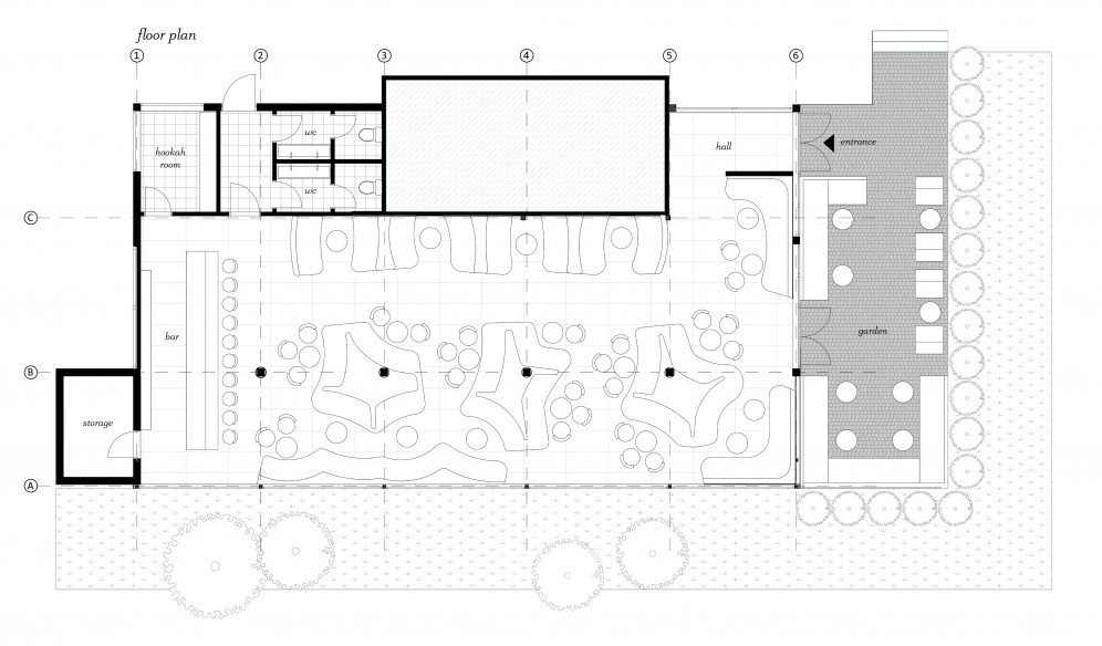 保加利亚水烟酒吧Hookah Bar Nargile-11