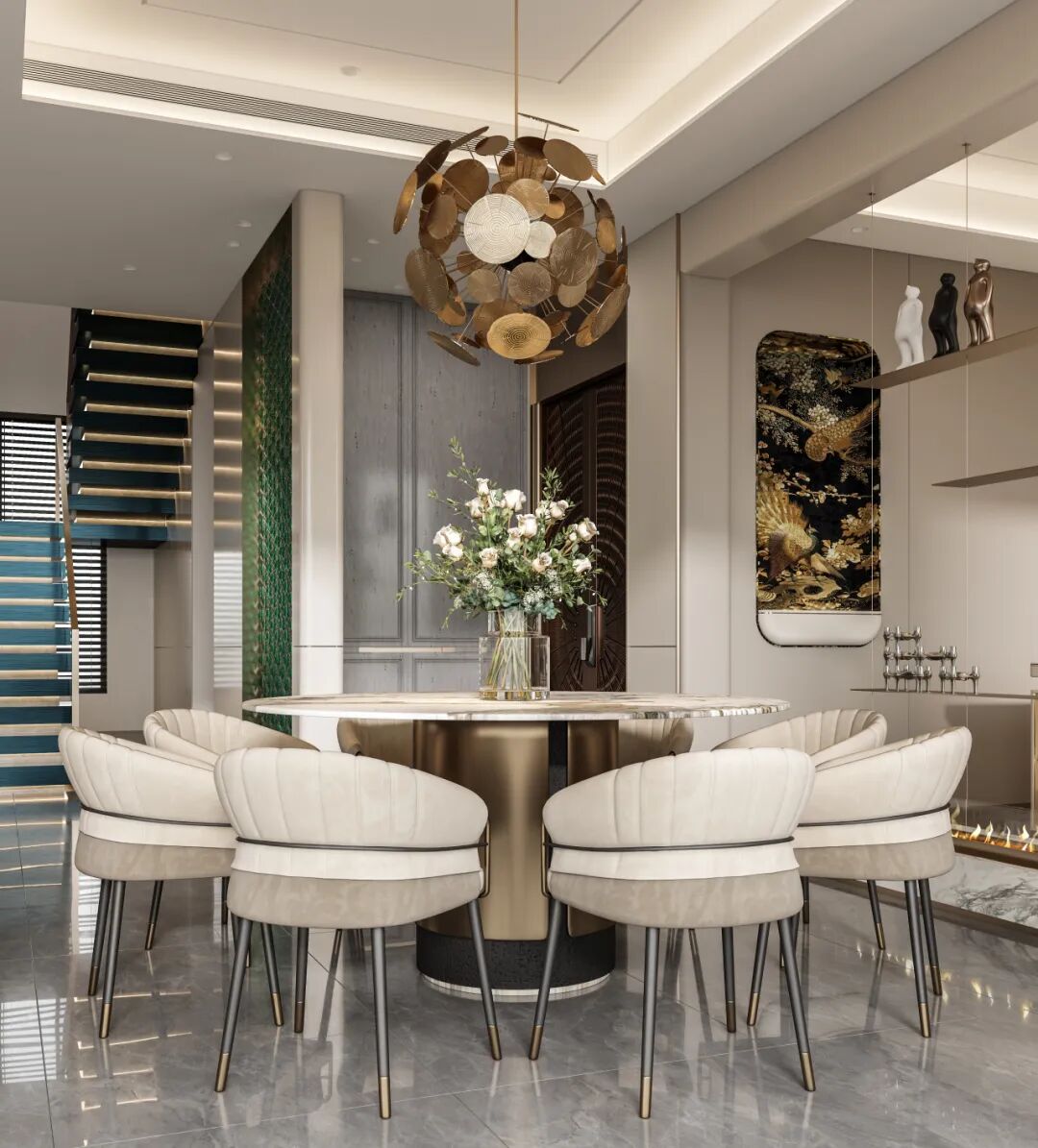 天润·昭通｜雅奢平层，让优雅恣意流动-30