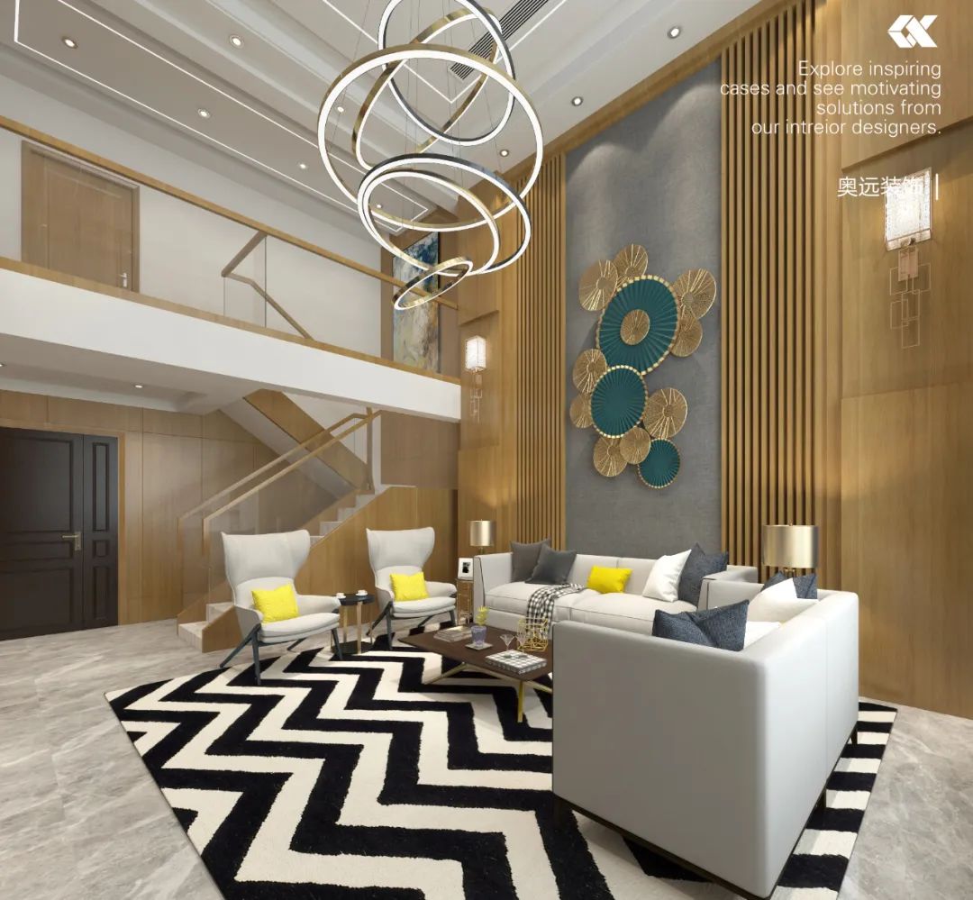 现代简约风金都上品复式住宅-16