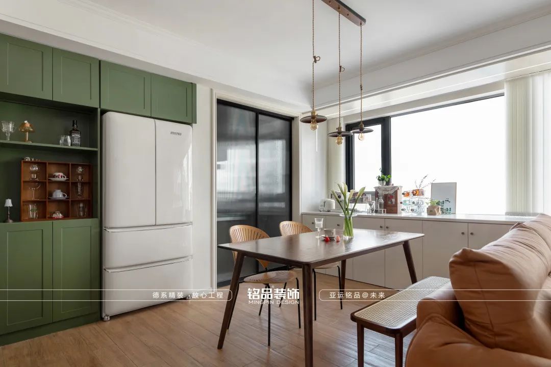 墨绿奶油的邂逅 · 95 后美女教师的复古之家丨铭品装饰-36