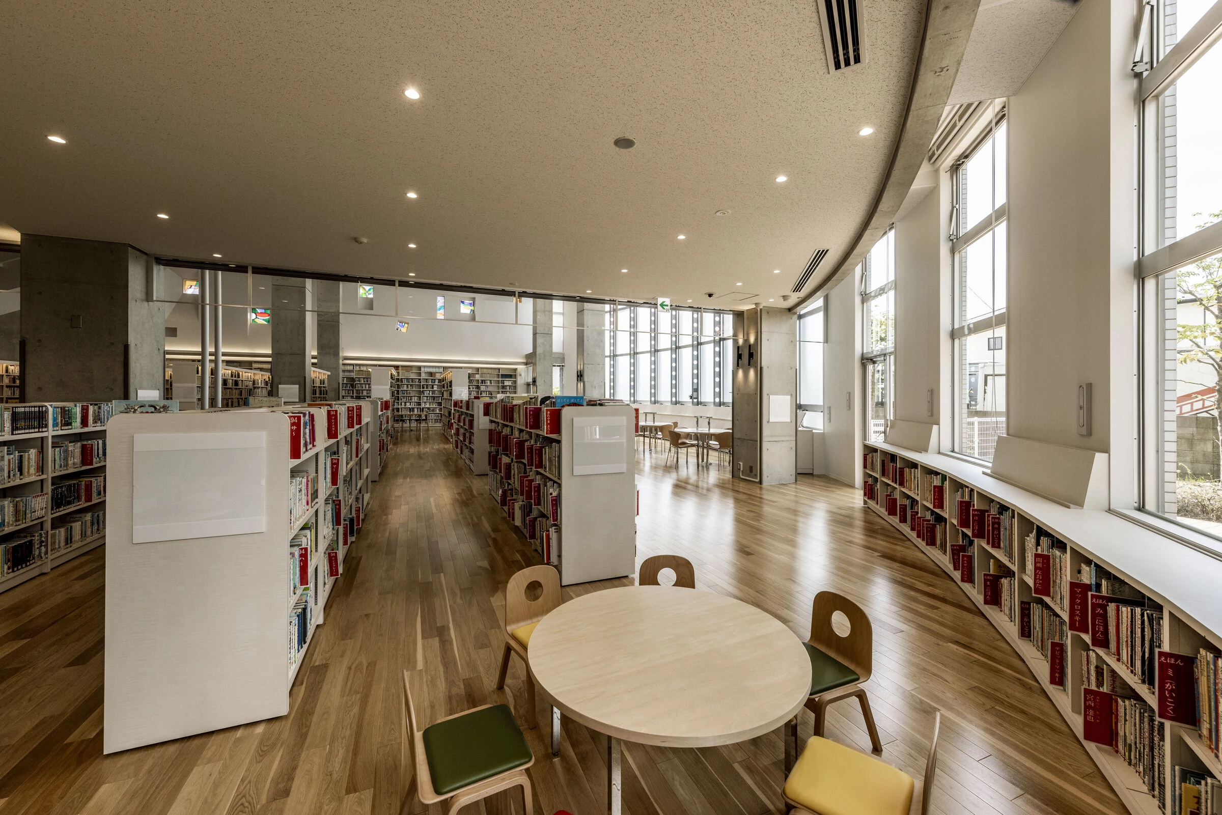 Ebina City Arima Library & Community Center-12