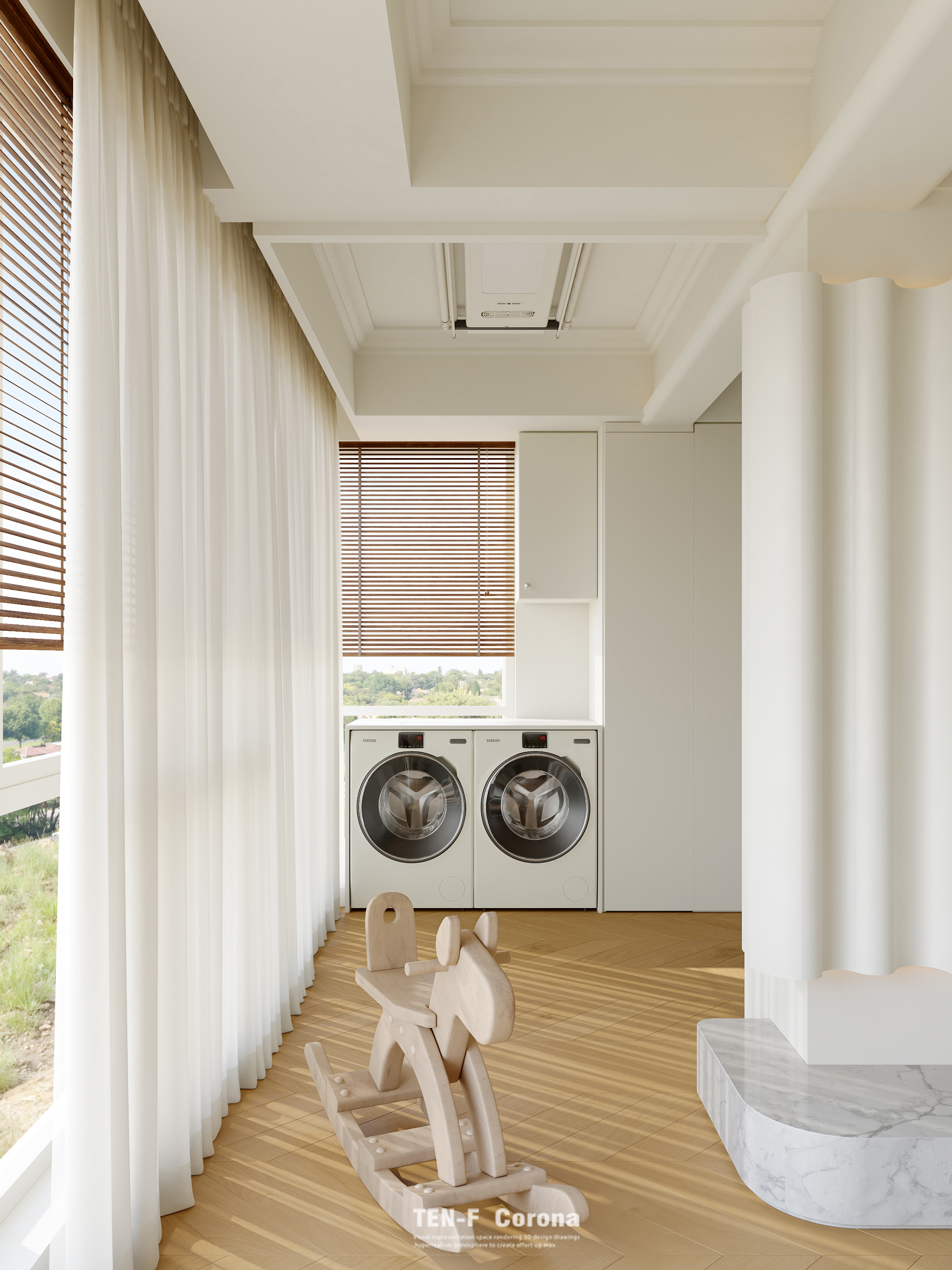 轻法式奶油风渲染-5