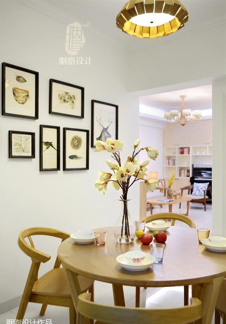 北欧风家装设计，原木元素与色彩搭配的清新之作-16