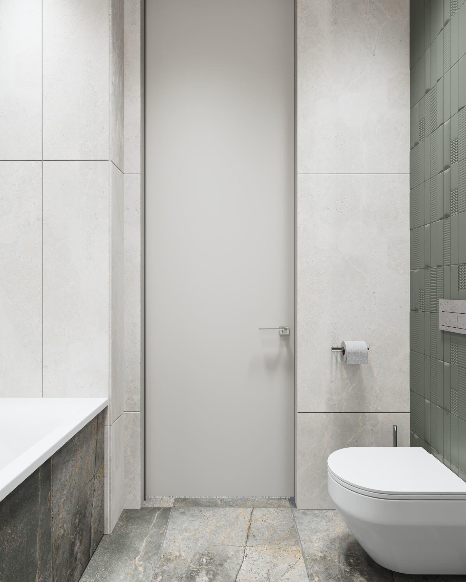 Дизайн- проект квартиры 38 м2 в ЖК Минск- Мир-18