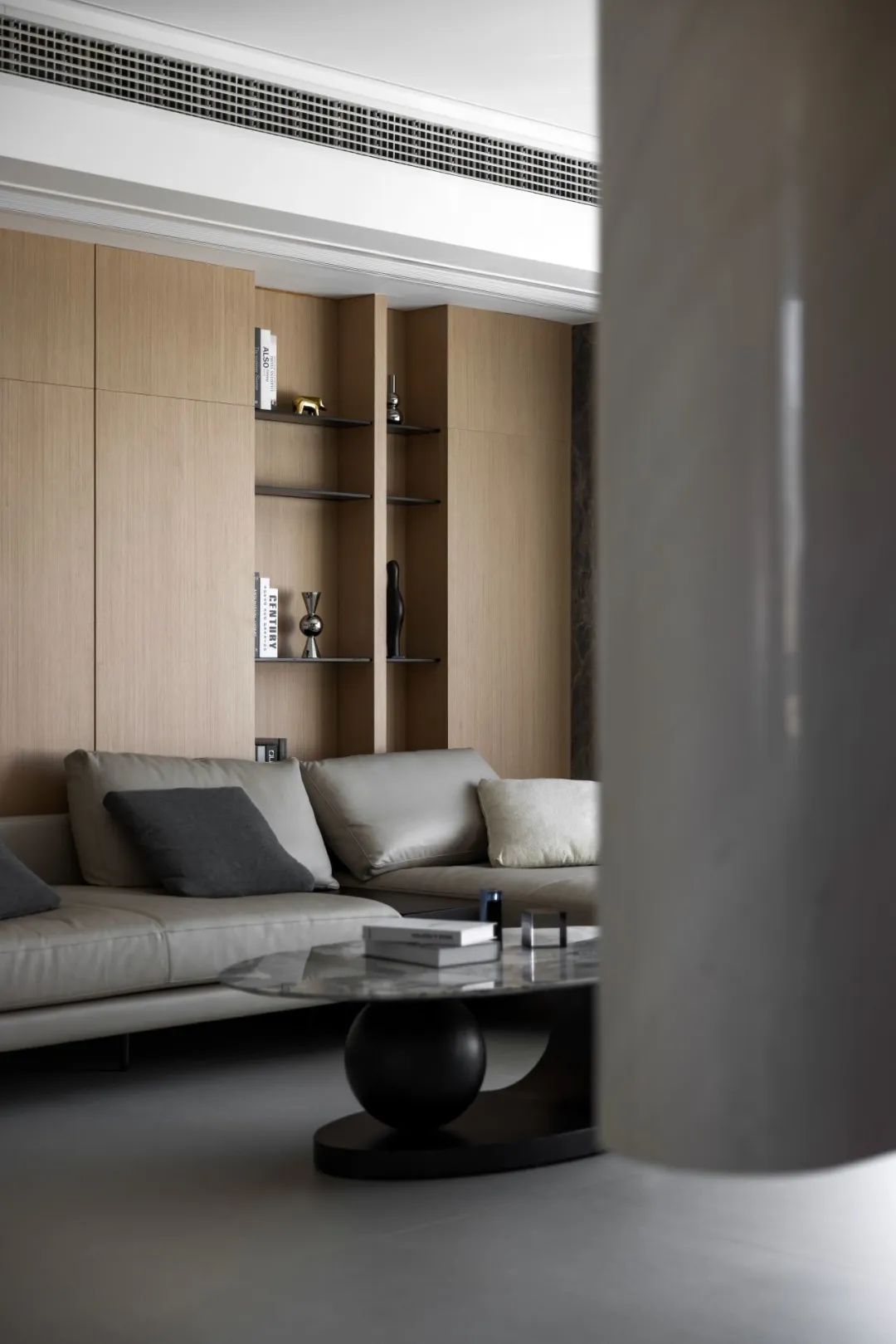 高冷原木风别墅设计丨中国温州丨澄果空间设计-23