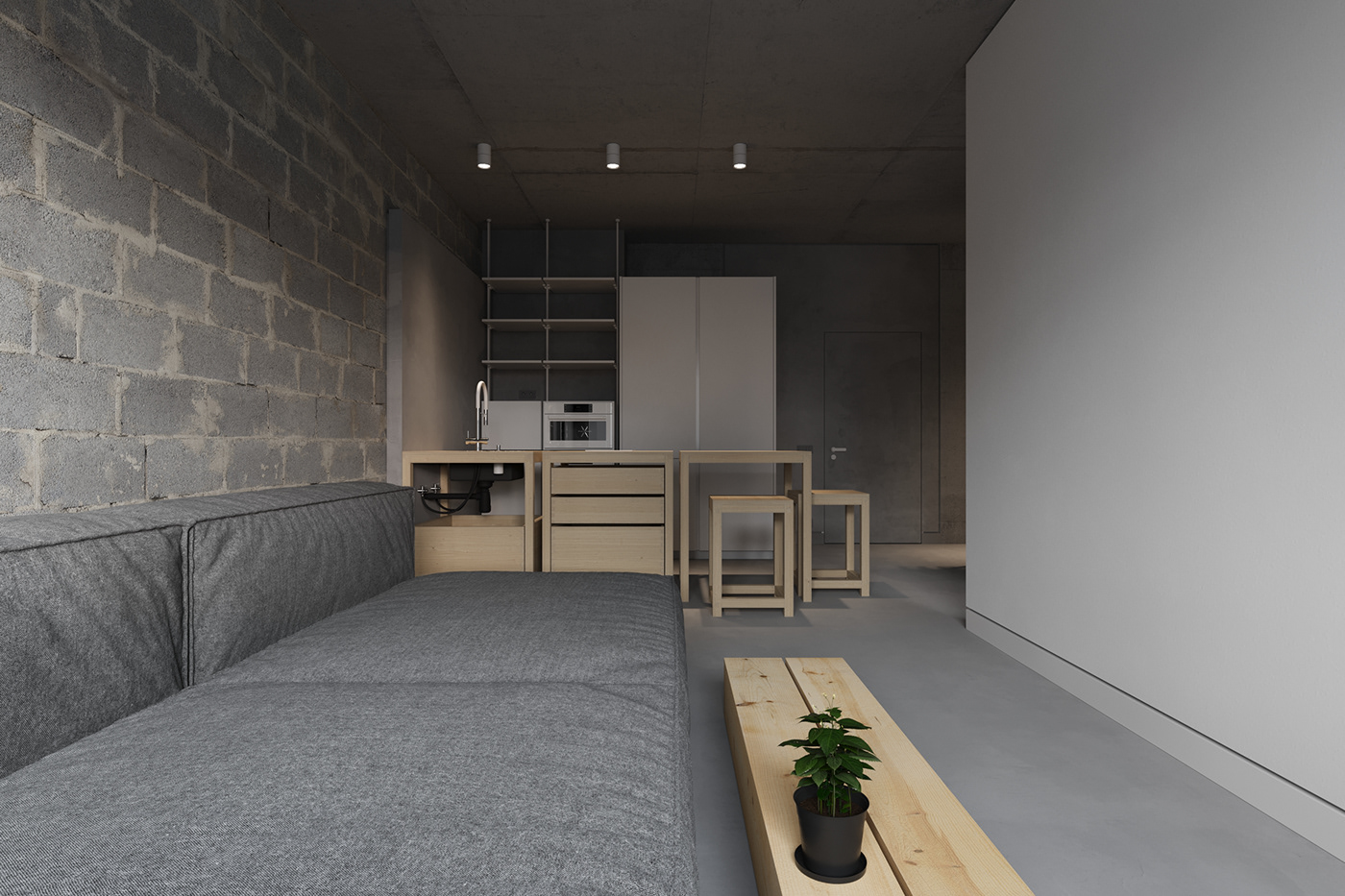 黑白向  反差感空间！-11