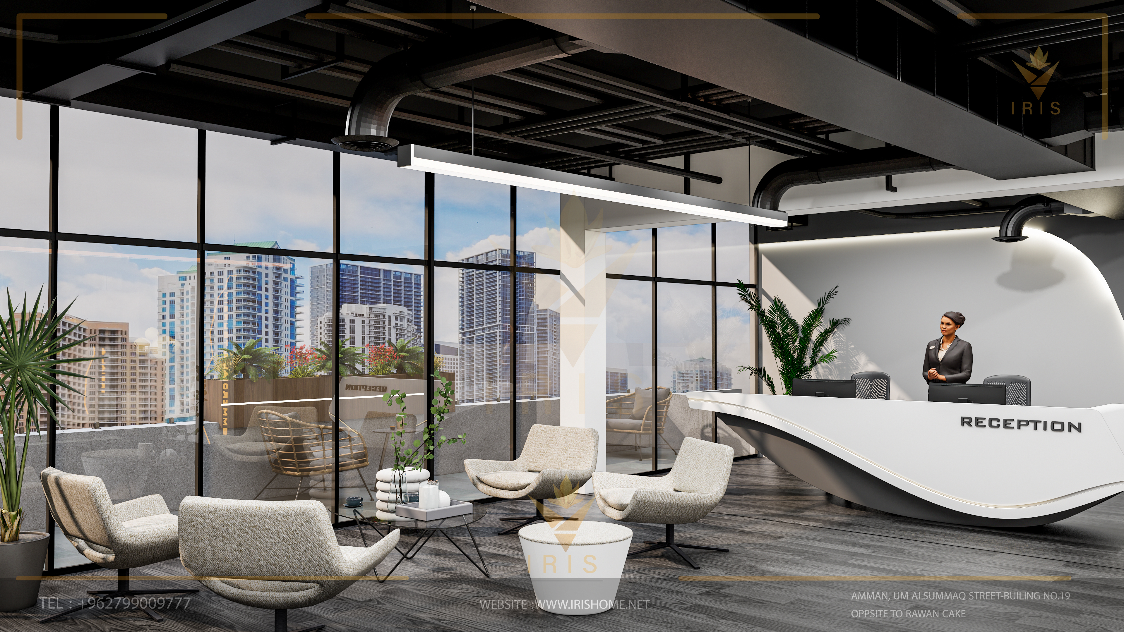 Tourism Office Design - Industrial-1