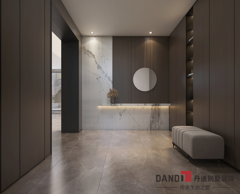 华润天河现代简约别墅丨广州丹迪设计团队-36