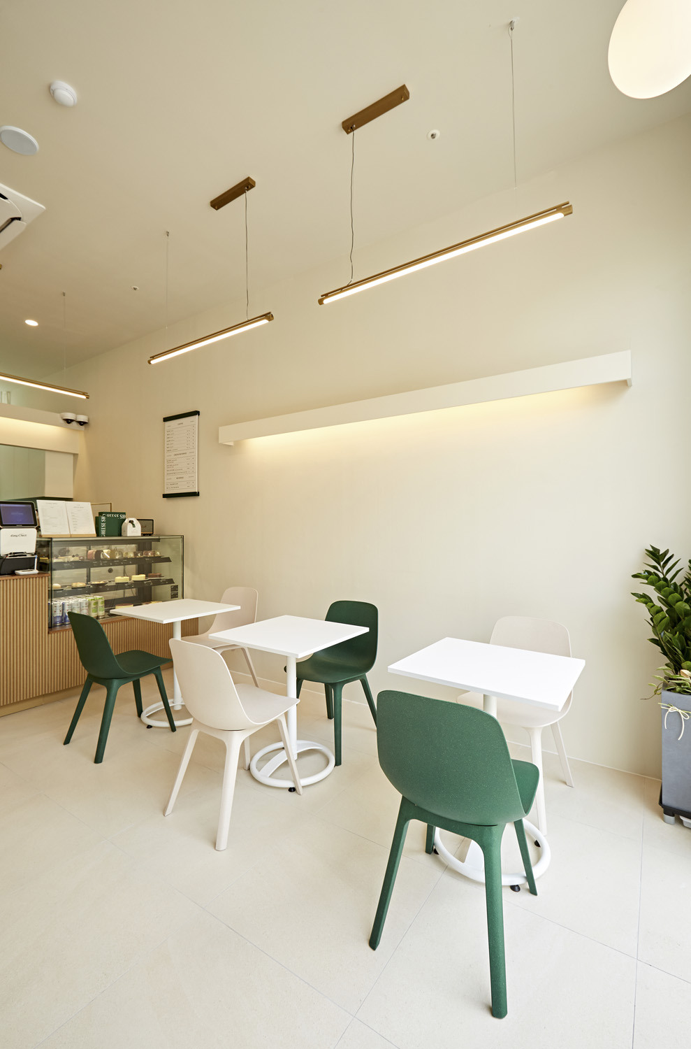 绿色调的宁静 10 分餐厅设计-12