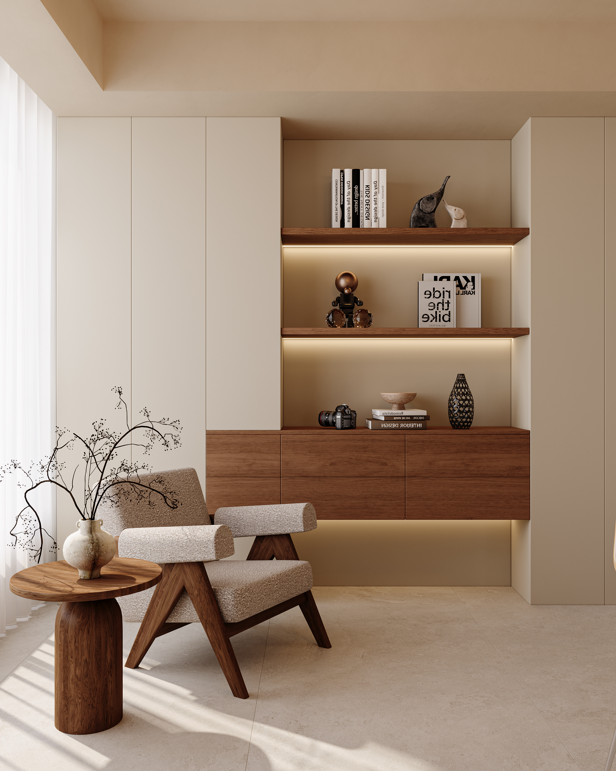 中古风家装：穿越时空的现代主义设计复兴-7