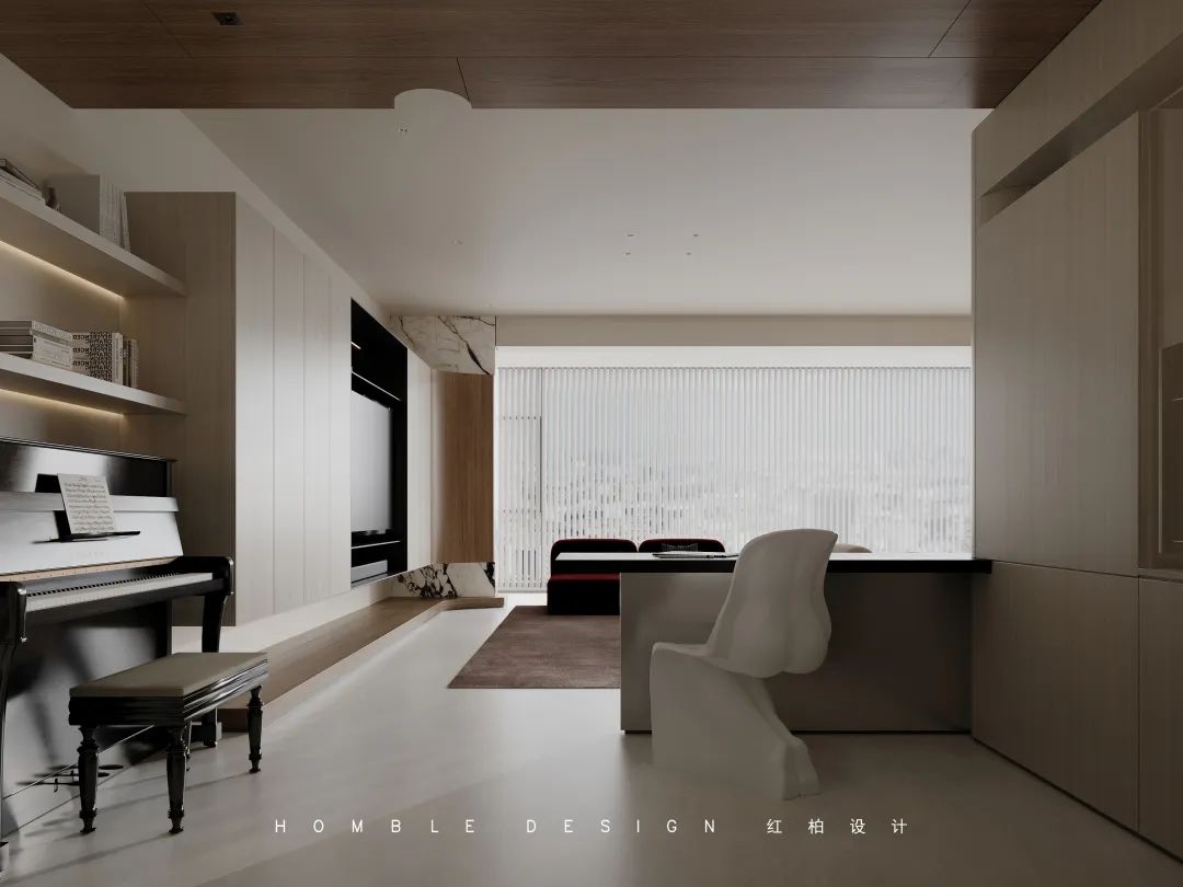 广州星汇云锦 220㎡现代极简家居设计丨中国广州丨红柏设计-31