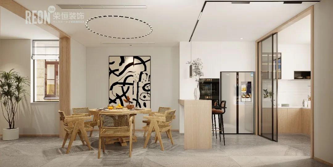 新黄浦花园名都四象府日式原木风设计丨中国黄浦丨三壹设-26