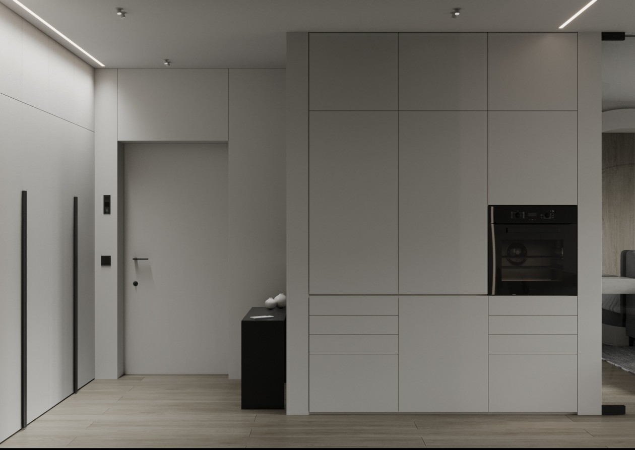 灰色系空间设计-1