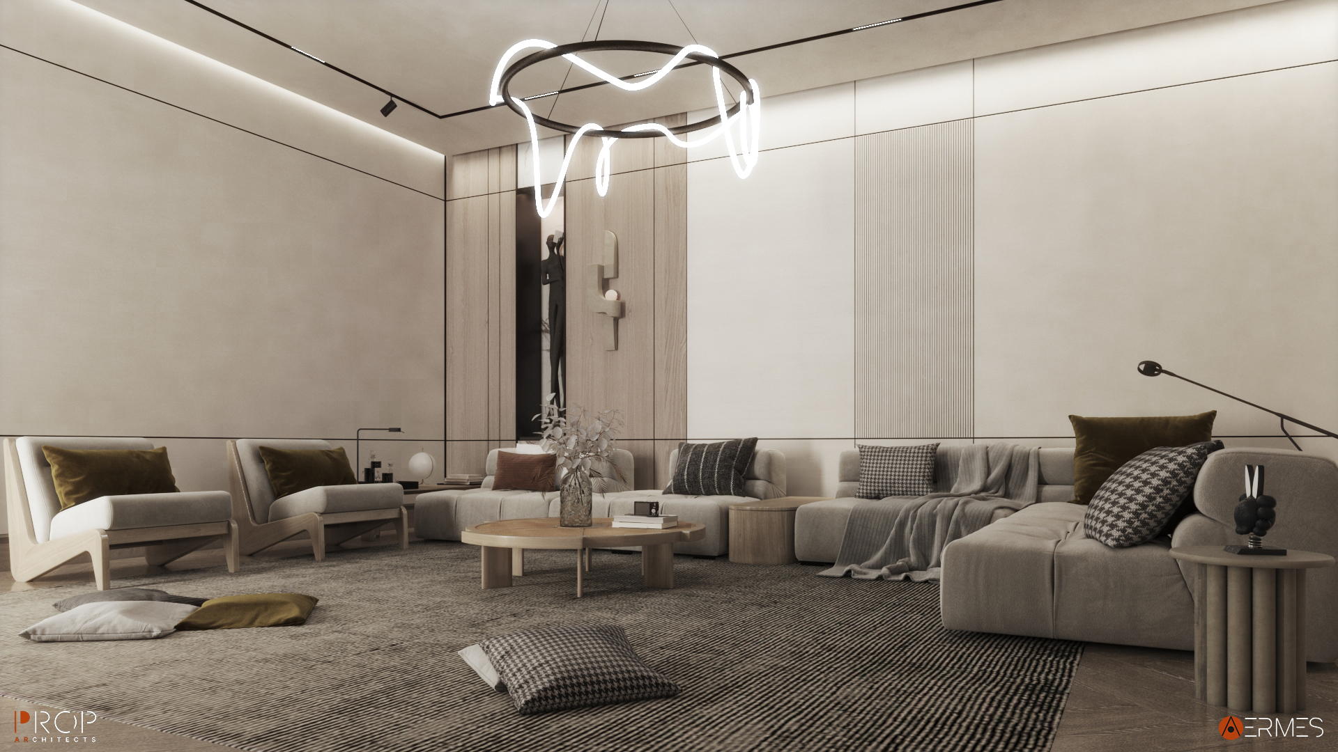 别墅室内设计丨Saudi Arabia丨PROP & AERMES ARCHITECTS-22