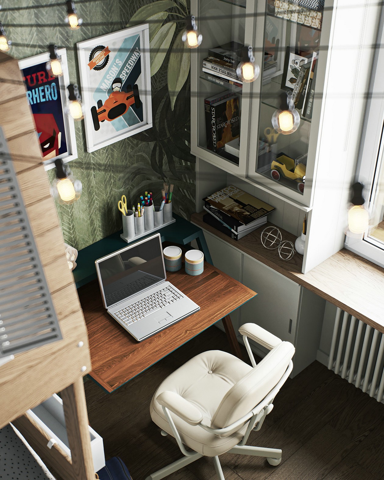 97㎡混搭 风色彩丰富，布局大胆-21