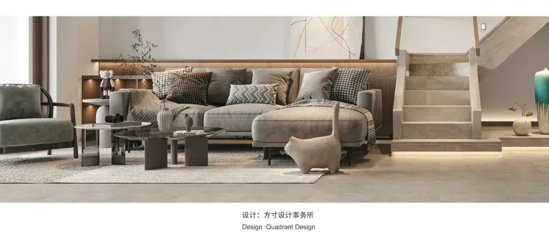 安厦漓江院子 · 现代侘寂美学的私宅设计丨方寸设计-2