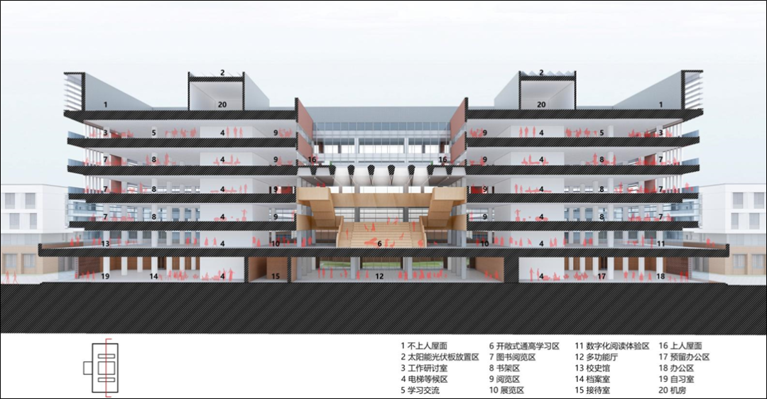 南京财经大学红山学院高淳校区核心组团丨中国南京丨东南大学建筑设计研究院有限公司-81