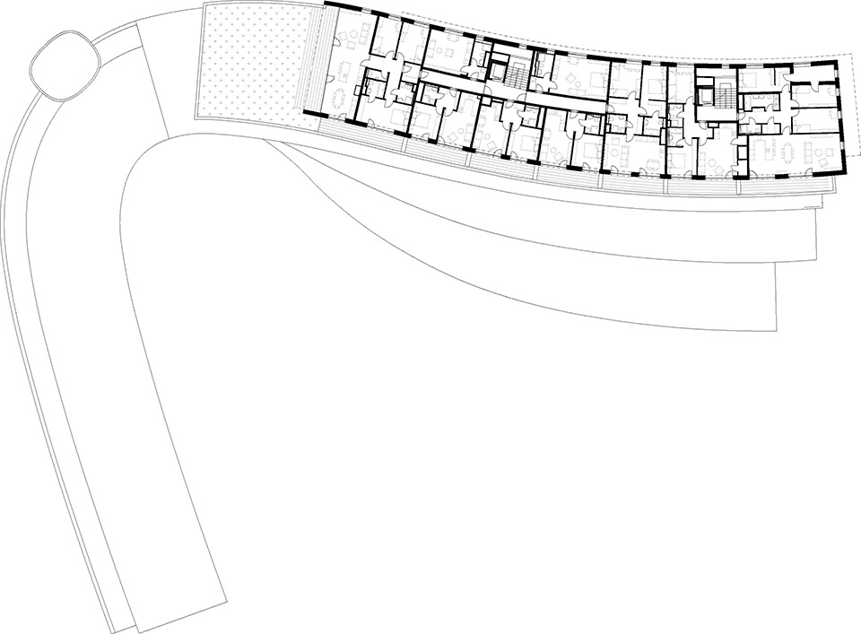 Diorit住宅大楼丨Architekti DRNH-58