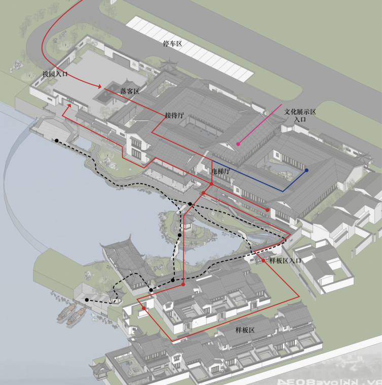 青岛桃李春风小镇 | 田园牧歌与尧王山水的空间叙事-170