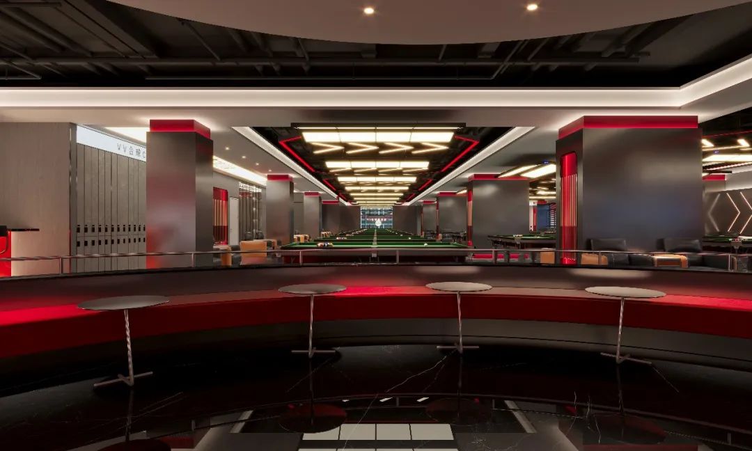 VV台球俱乐部丨中国六安丨安徽印空间设计事务所-17