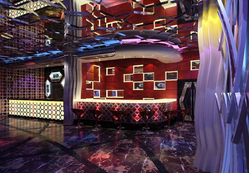 KTV大厅设计案例效果图2-7