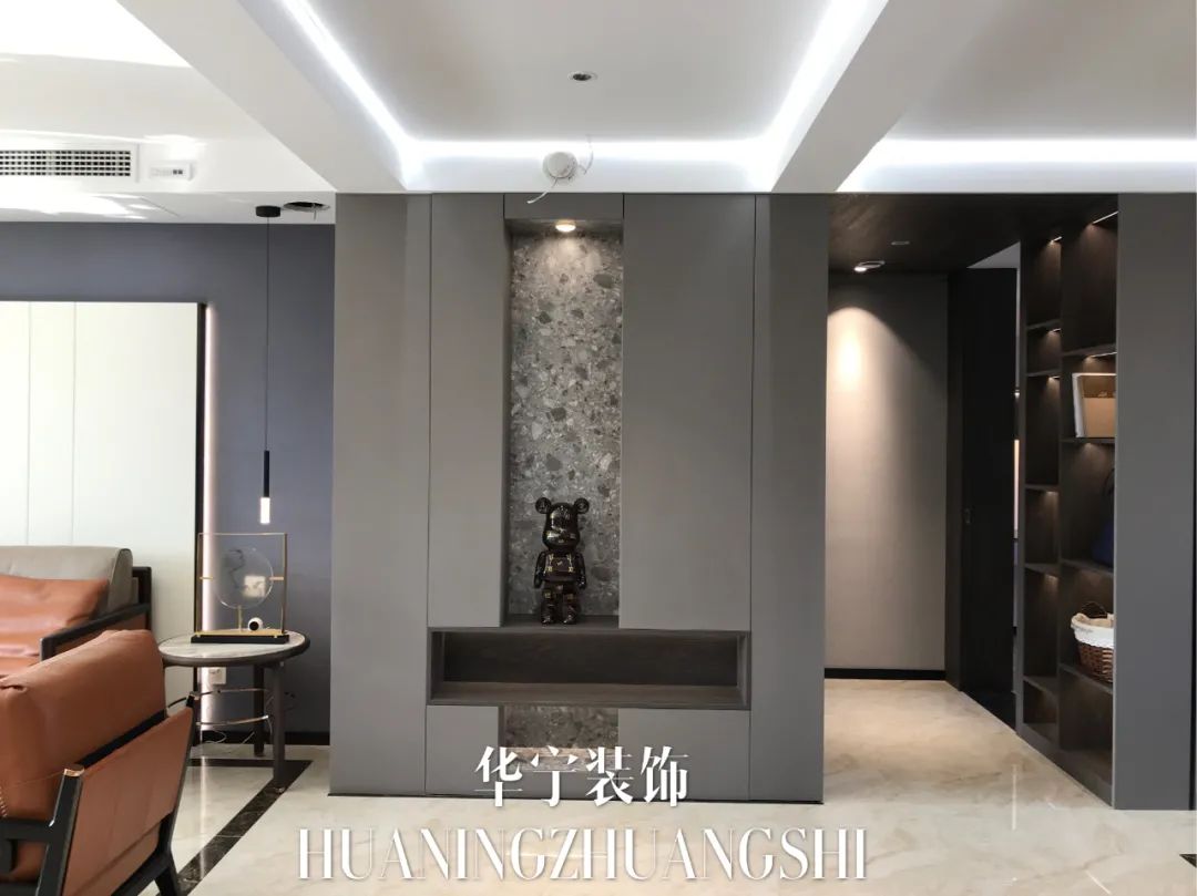 悦湖湾现代风精装房改造,独特慵懒气质打造幸福居家-5