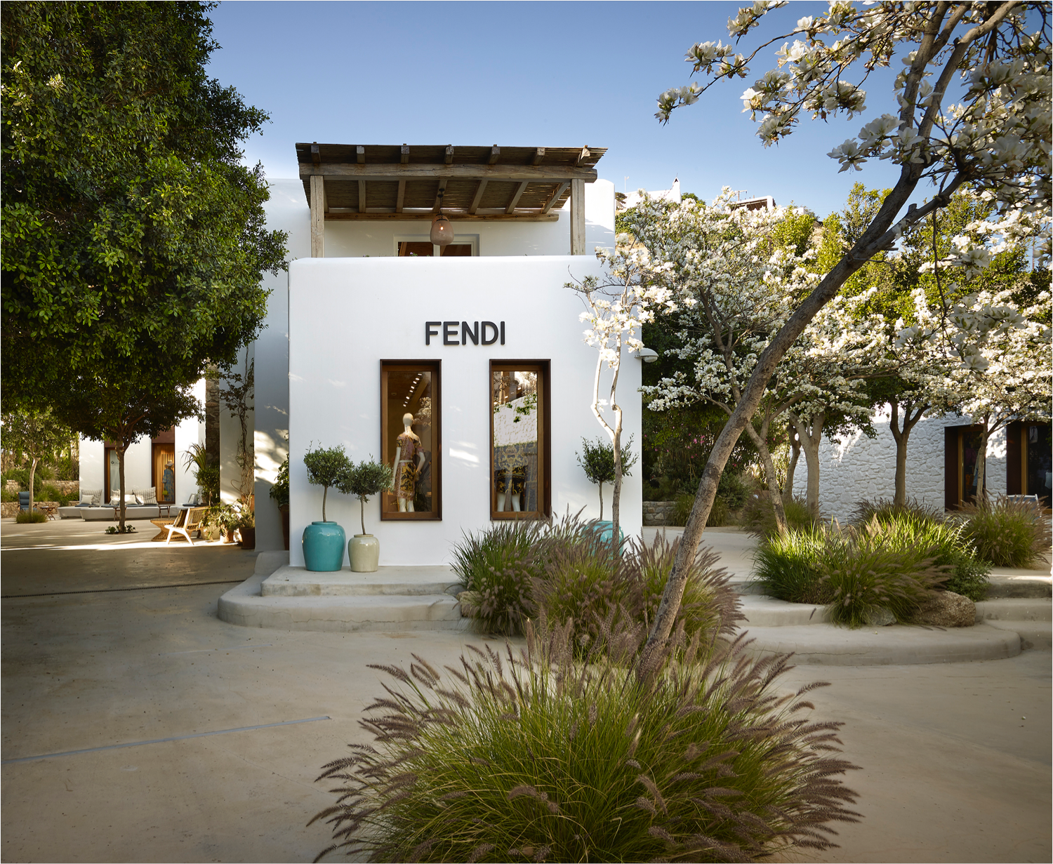 芬迪米科诺斯快闪店丨希腊丨Fendi 内部设计团队-8