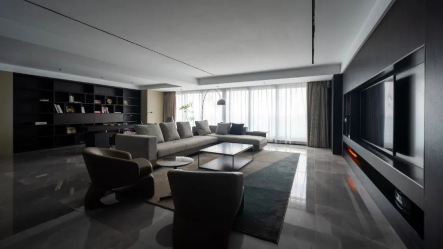 华贸铂金府私宅丨中国惠州丨土禾空间设计事务所-17