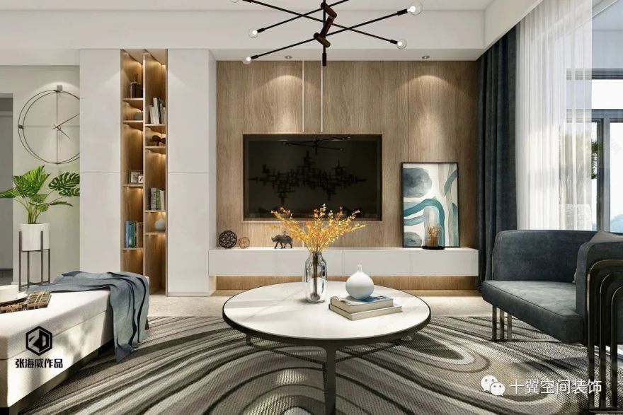 十翼空间浪漫轻奢法式设计丨中国大连丨十翼空间装饰-62